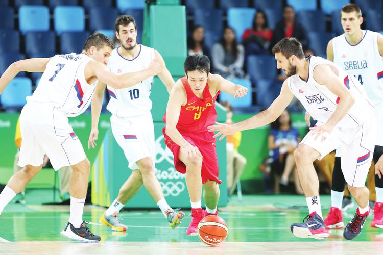 塞尔维亚男篮vs中国男篮的相关图片